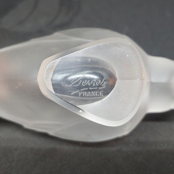 Vtg Cristal de Sevres Open Salt Cellar bird - Picture 7 of 9